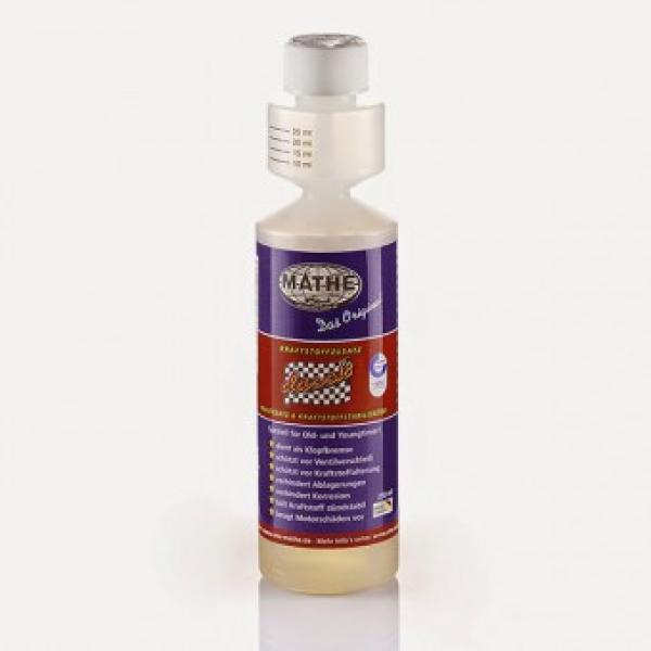 MATHÉ Classic Kraftstoff-Stabilisator 250ml – Benzin-Zusatz für Oldtimer gegen Alterung, Rost und Startprobleme